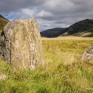 Stone circle (four poster) below Creag Dhearg, Gleann Beag. © George Logan
