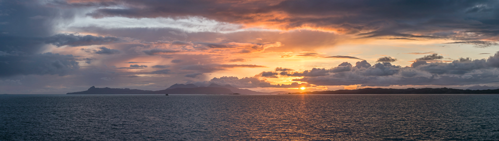 Eigg and Rum &copy; George Logan