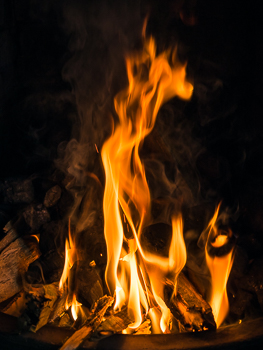 fire &copy; George Logan