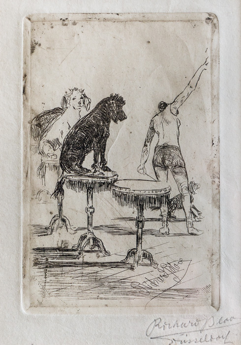 etching by Richard Bloos